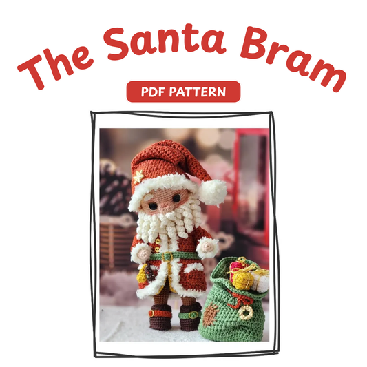Crochet Santa Bram Amigurumi Pattern