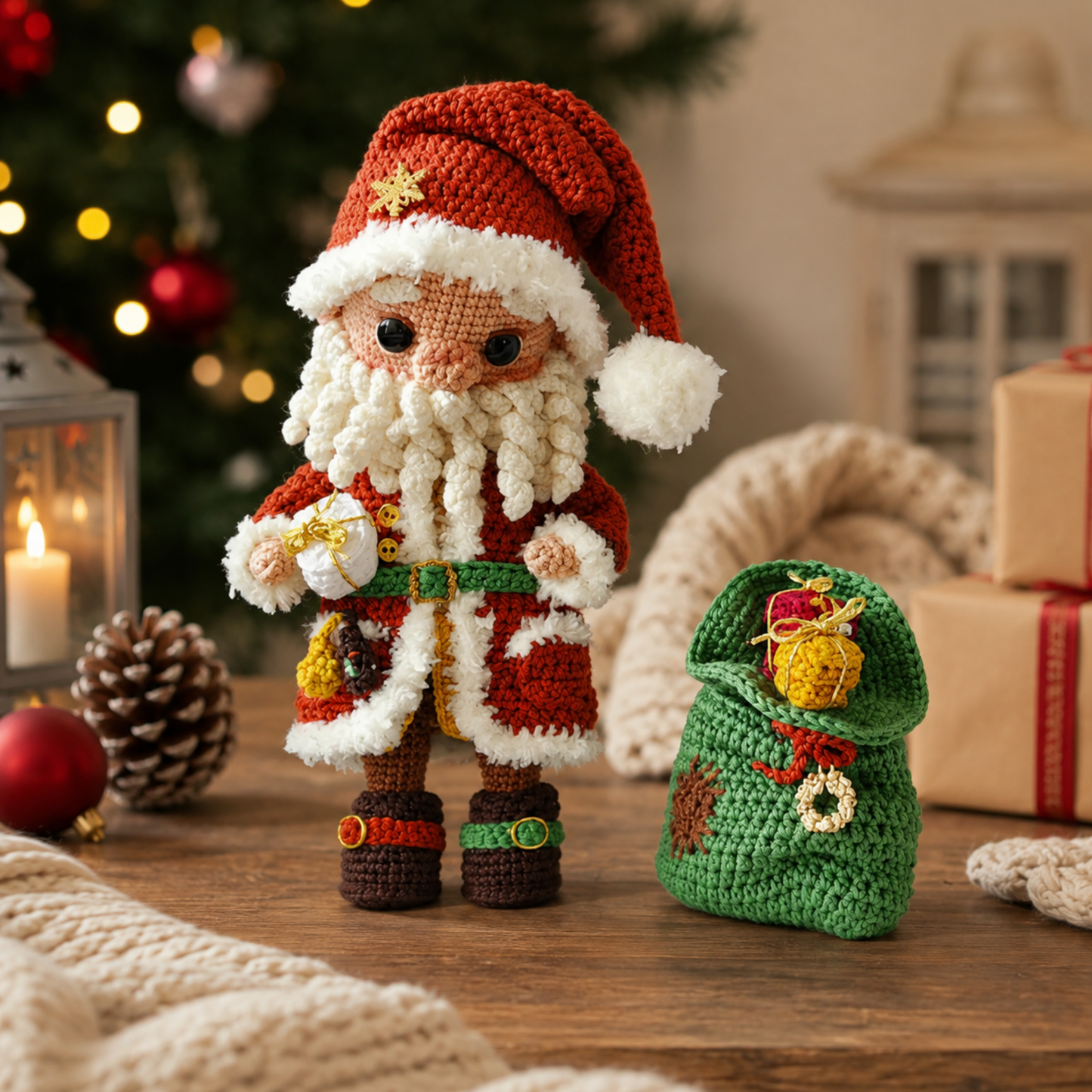 Crochet Santa Bram Amigurumi Pattern