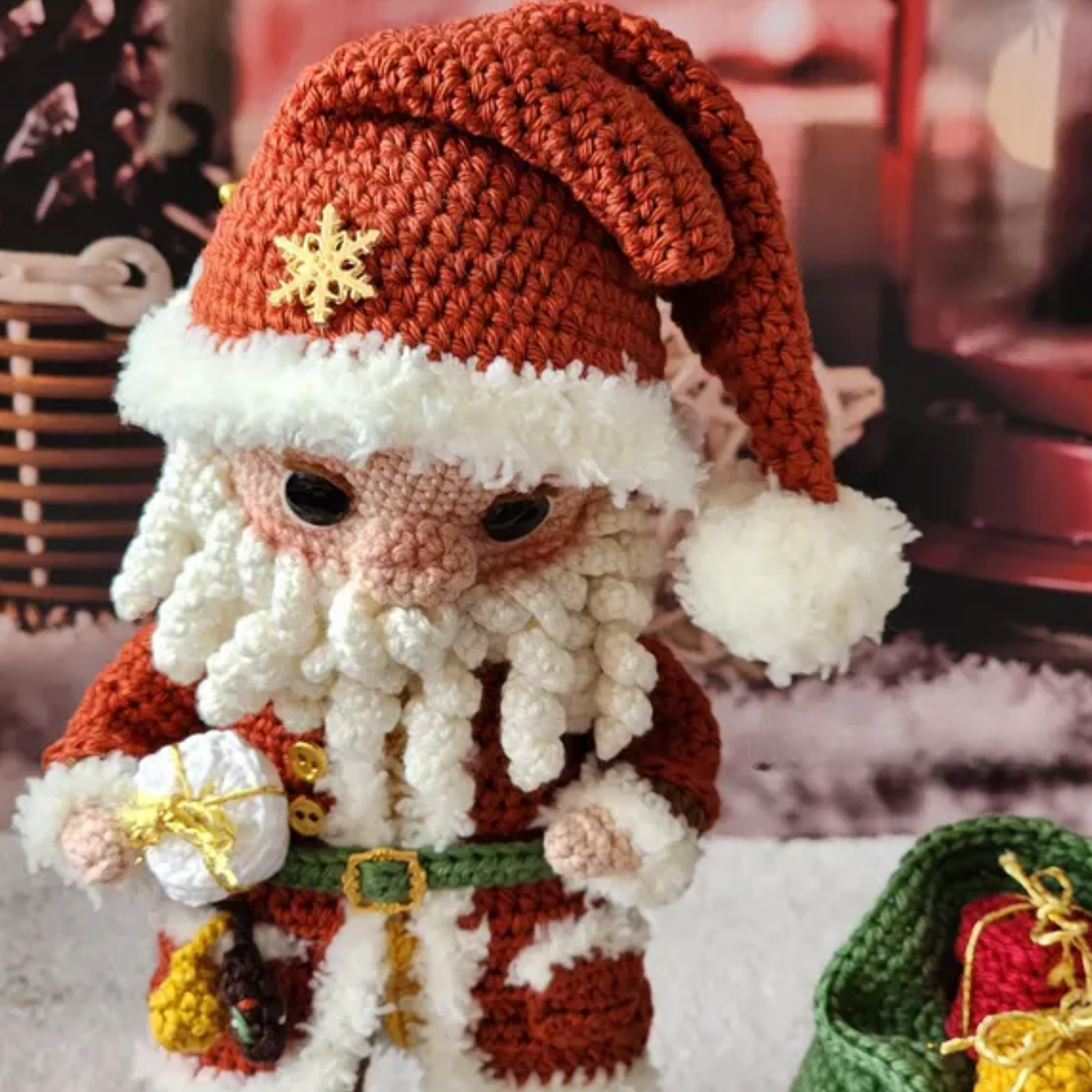 Crochet Santa Bram Amigurumi Pattern