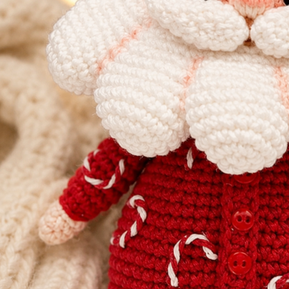 Crochet Sleepy Santa Claus Amigurumi Pattern