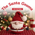 Crochet Santa Gnome Pattern