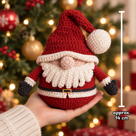 Crochet Santa Gnome Pattern