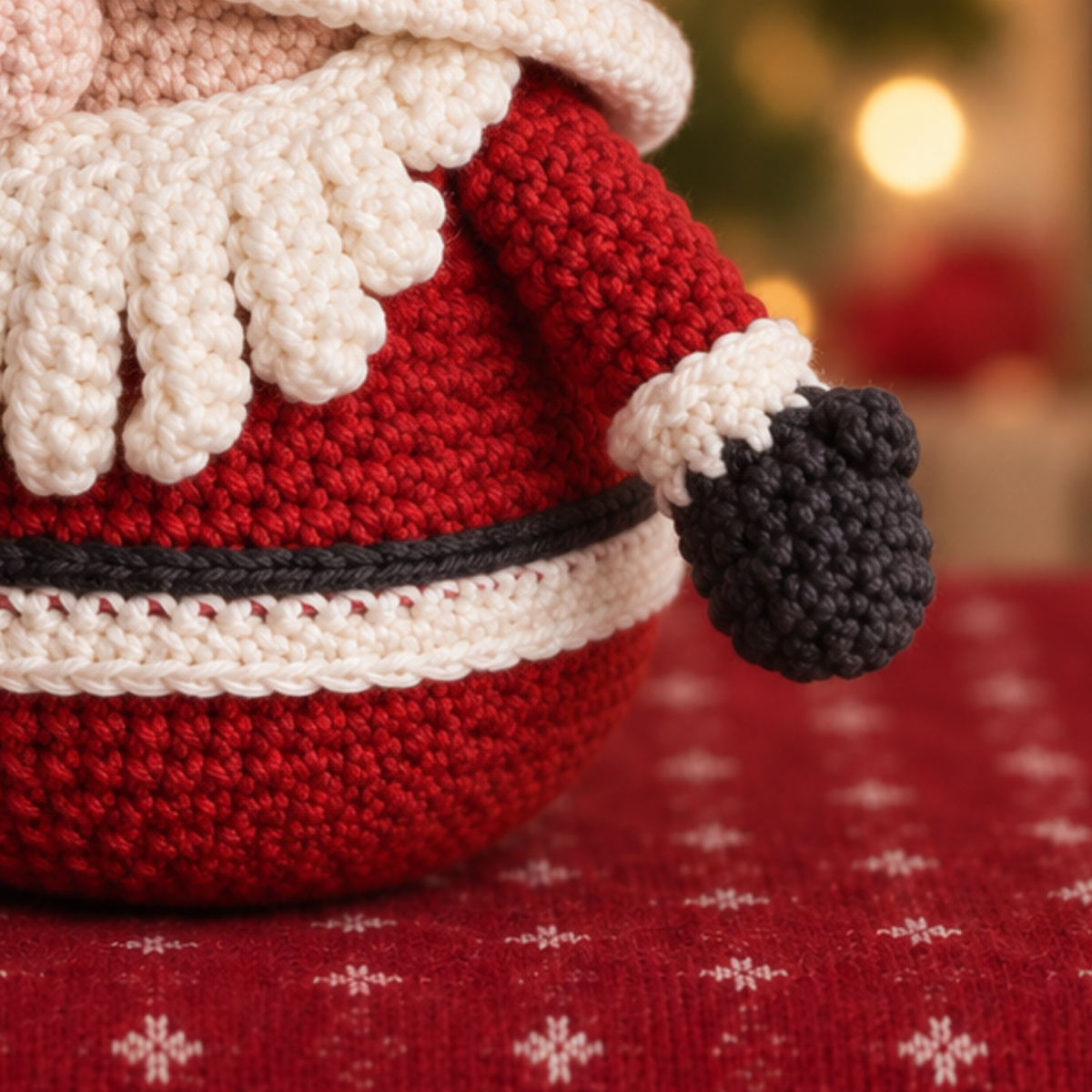 Crochet Santa Gnome Pattern