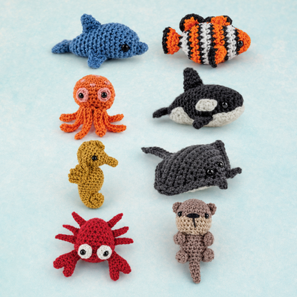 Mini Amigurumi Ocean: 26 Tiny Sea Creatures to Crochet