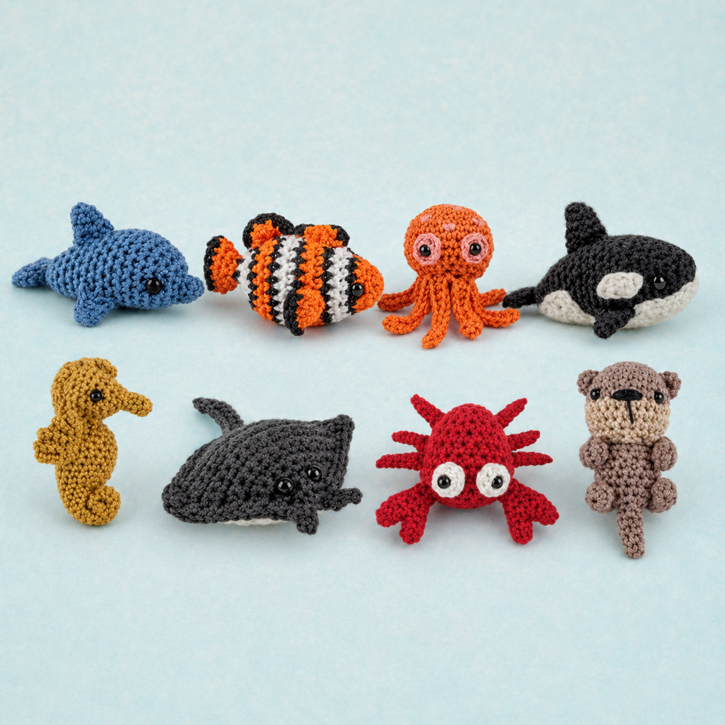 Mini Amigurumi Ocean: 26 Tiny Sea Creatures to Crochet