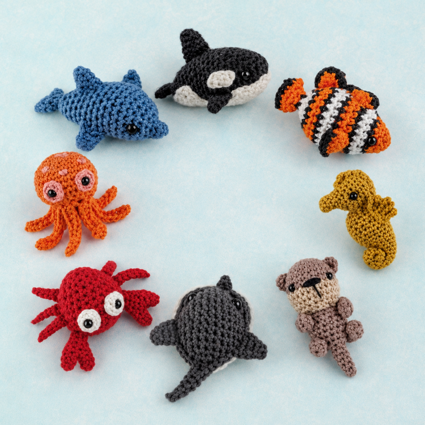Mini Amigurumi Ocean: 26 Tiny Sea Creatures to Crochet