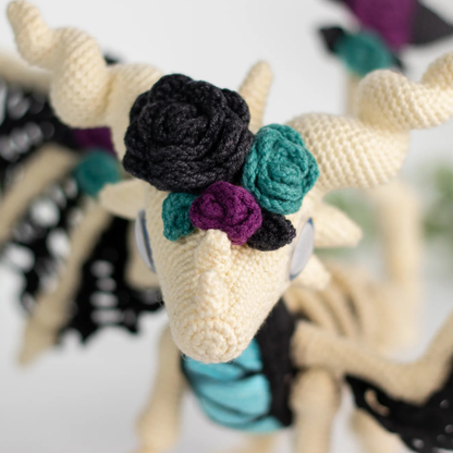 Crochet Selene the Skeletal Dragon Pattern