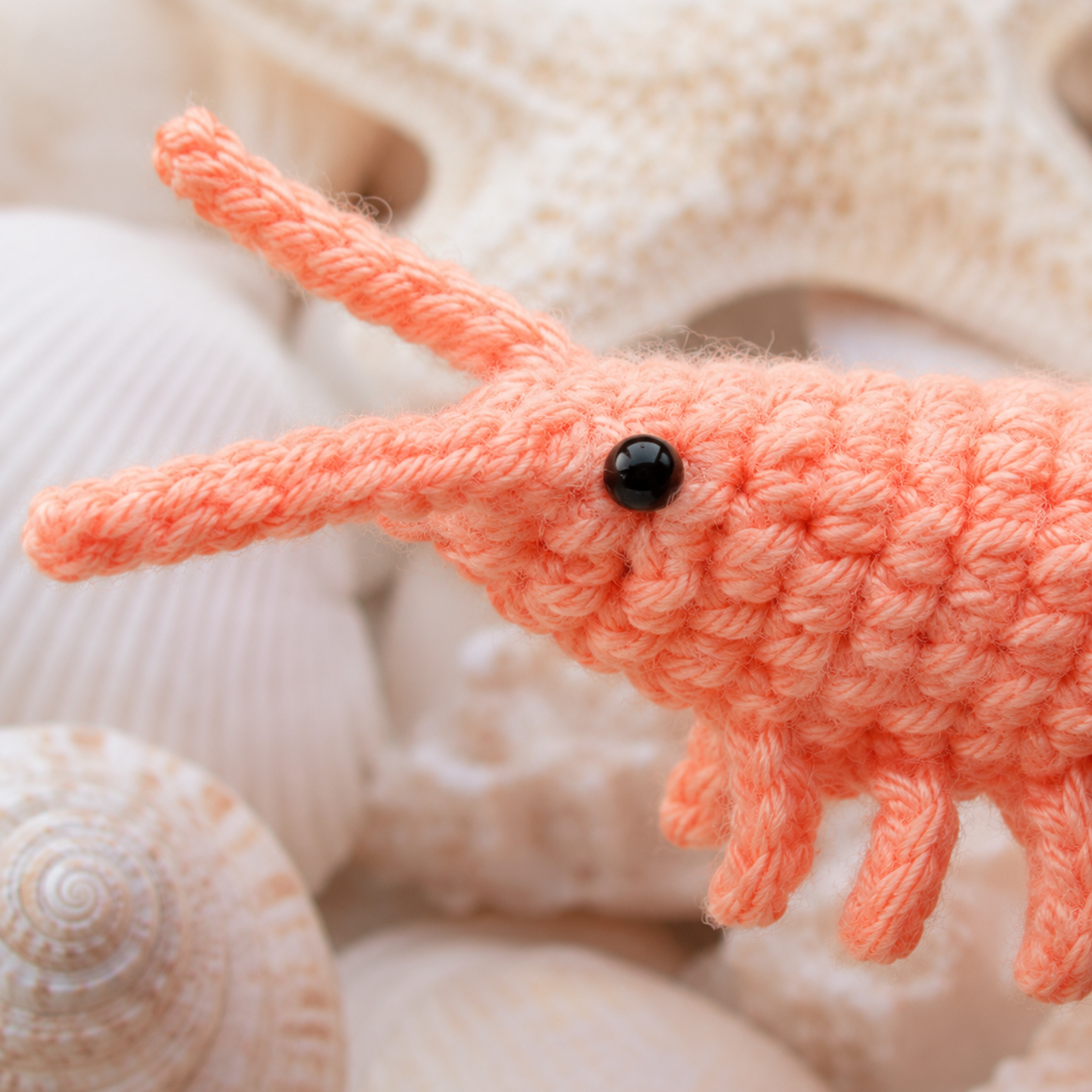 Crochet Shrimp Amigurumi Pattern