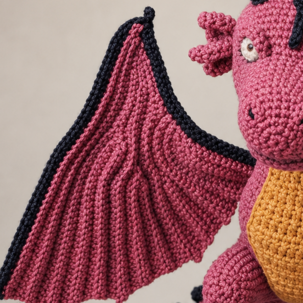 Crochet Smaug Dragon Amigurumi Pattern
