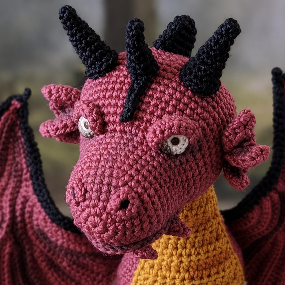 Crochet Smaug Dragon Amigurumi Pattern