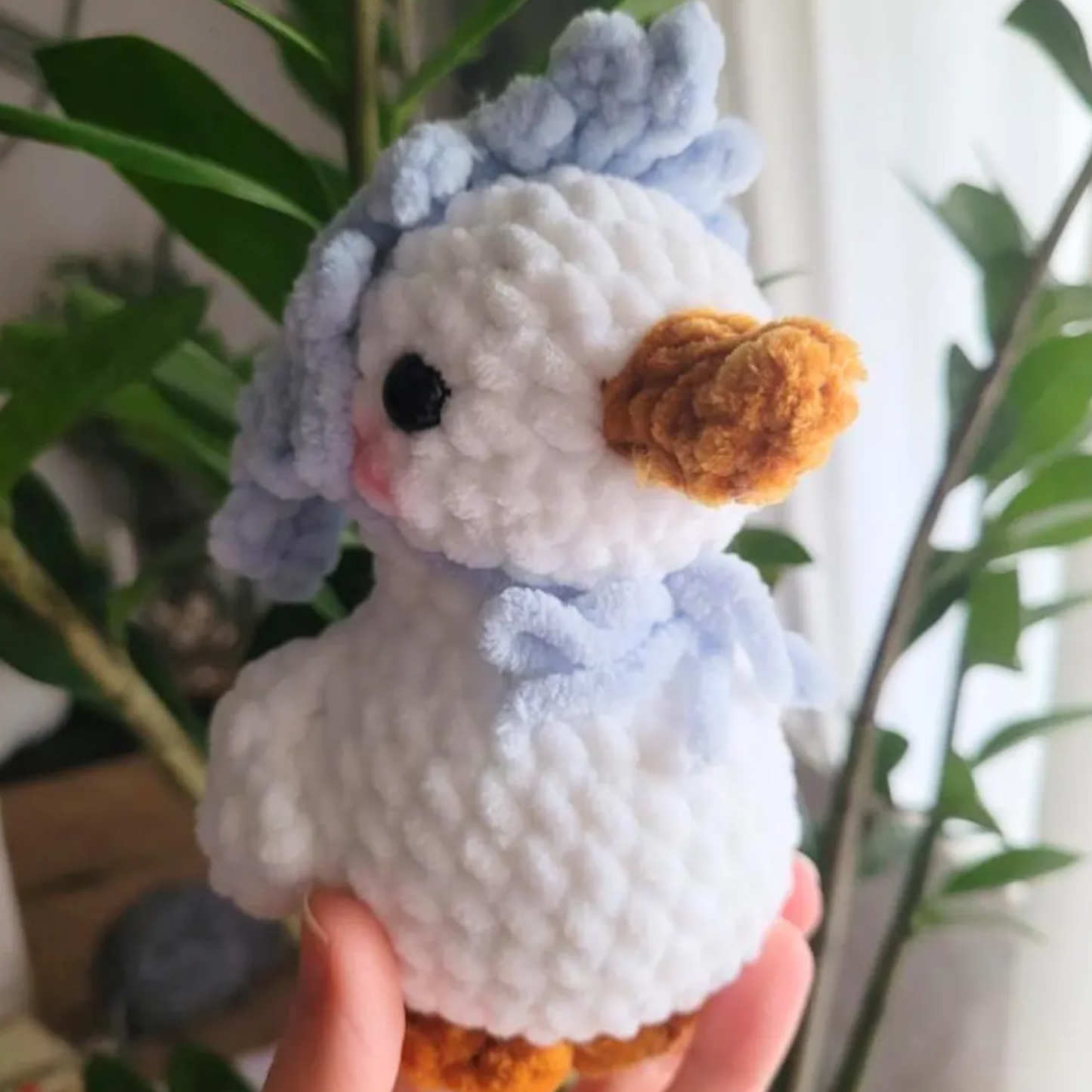 Crochet Little Miss Snowflake Duckling Pattern