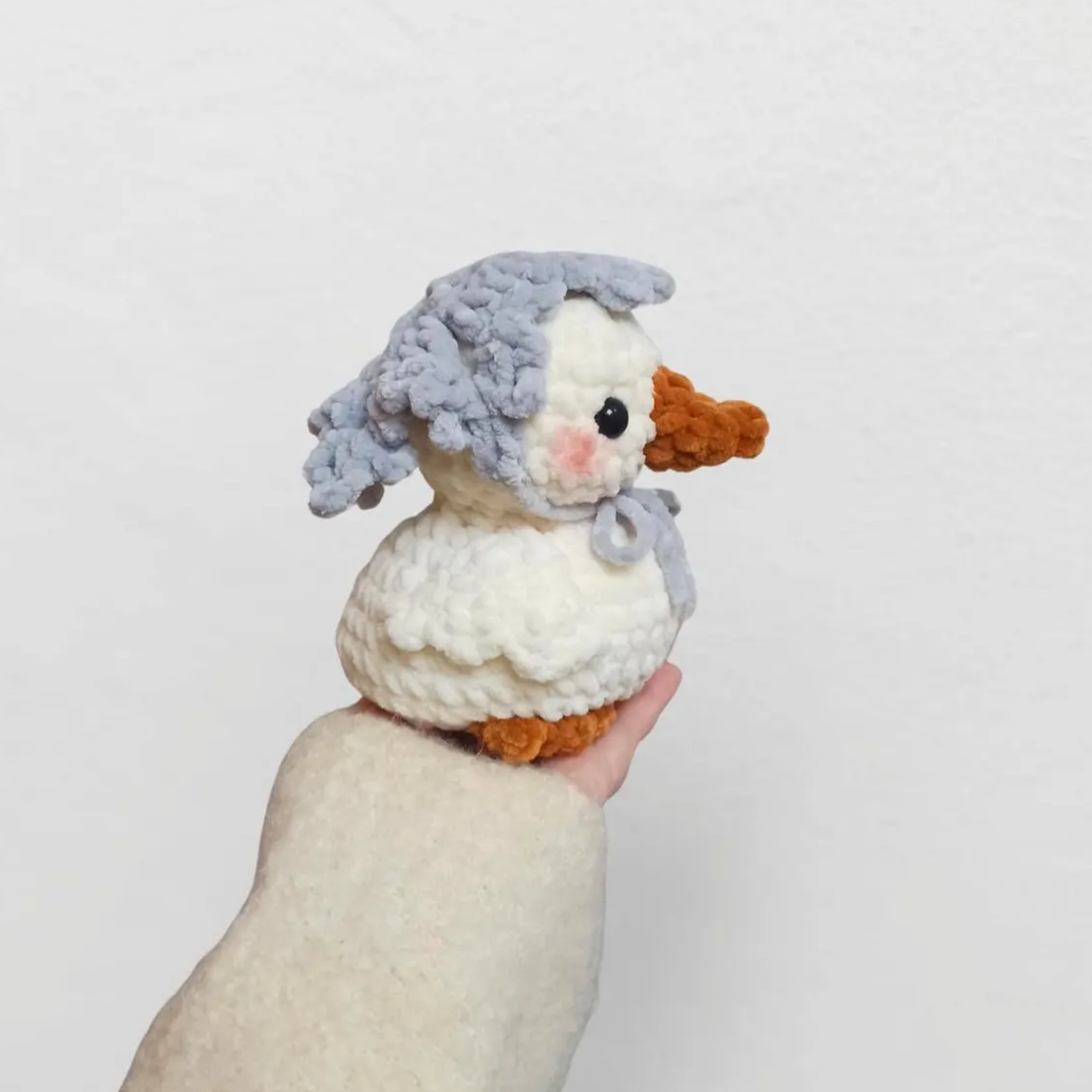 Crochet Little Miss Snowflake Duckling Pattern