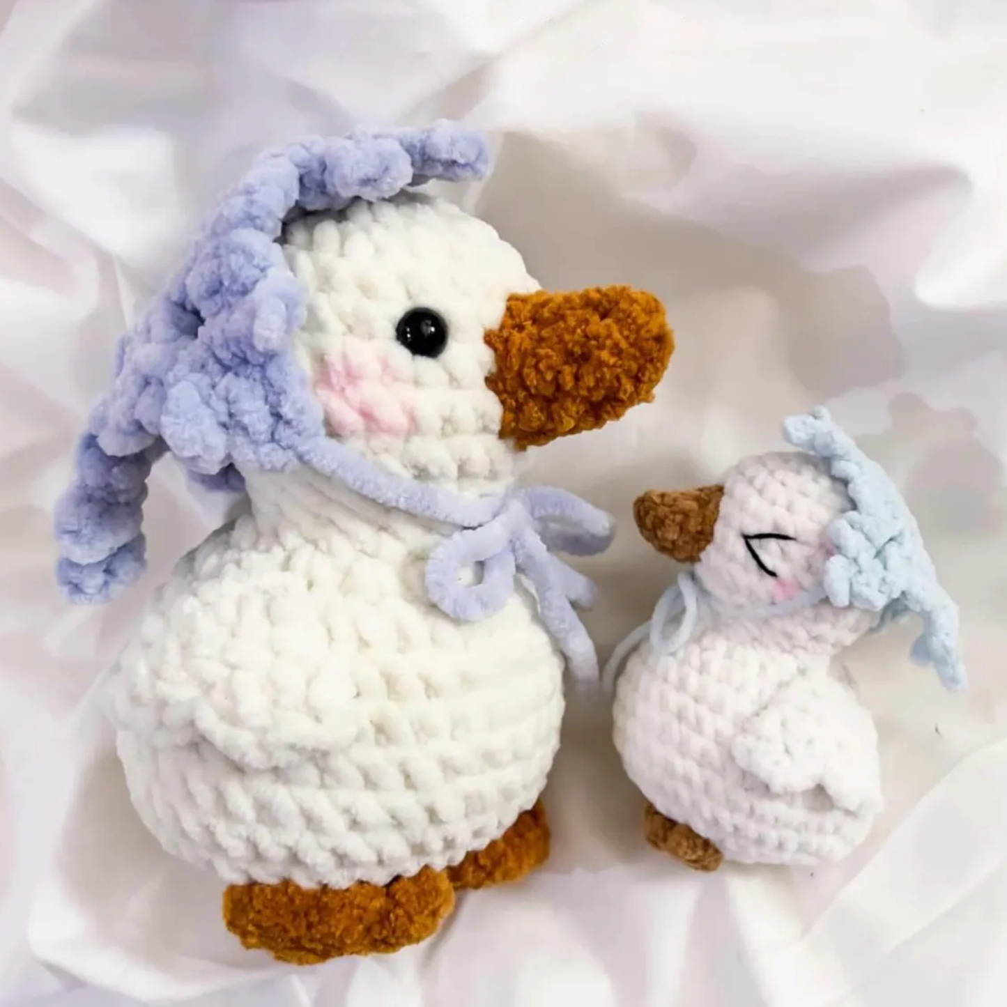 Crochet Little Miss Snowflake Duckling Pattern