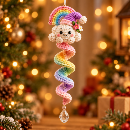 Crochet 50+ Spiral Hanging Ornament Pattern Bundle