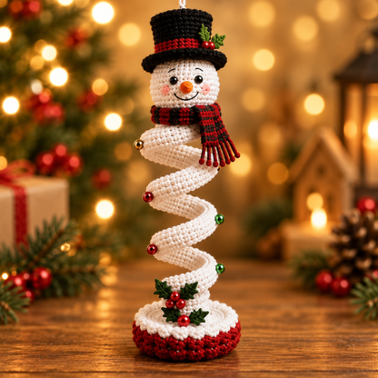 Crochet 50+ Spiral Hanging Ornament Pattern Bundle