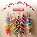 Crochet 5 in 1 Spiral Wind Spinner Pattern