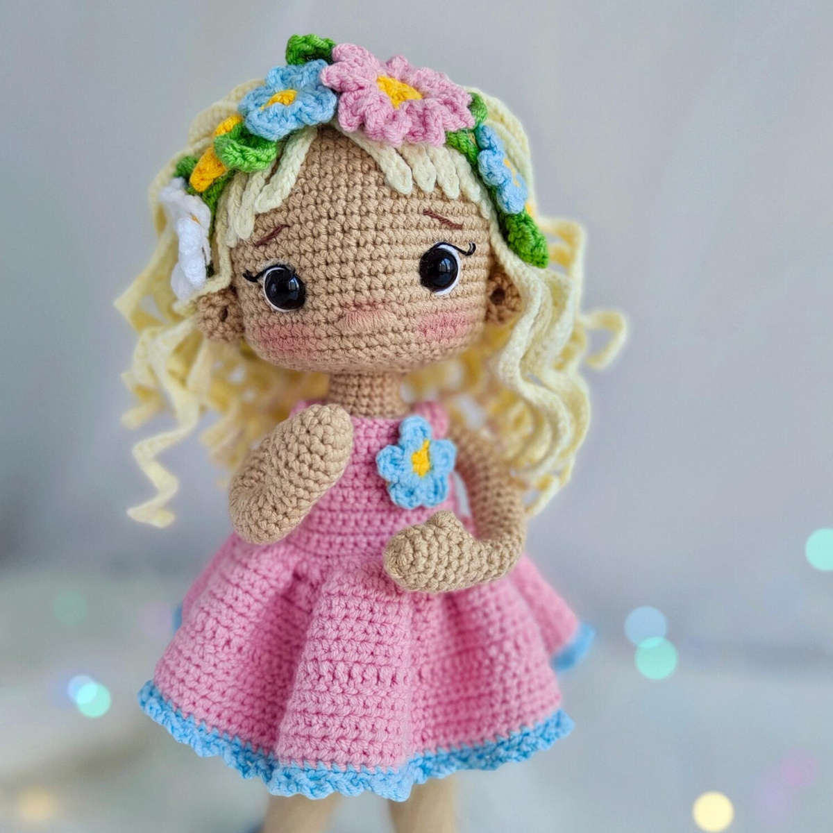 Crochet Spring Doll Pattern