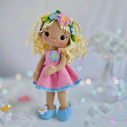Crochet Spring Doll Pattern