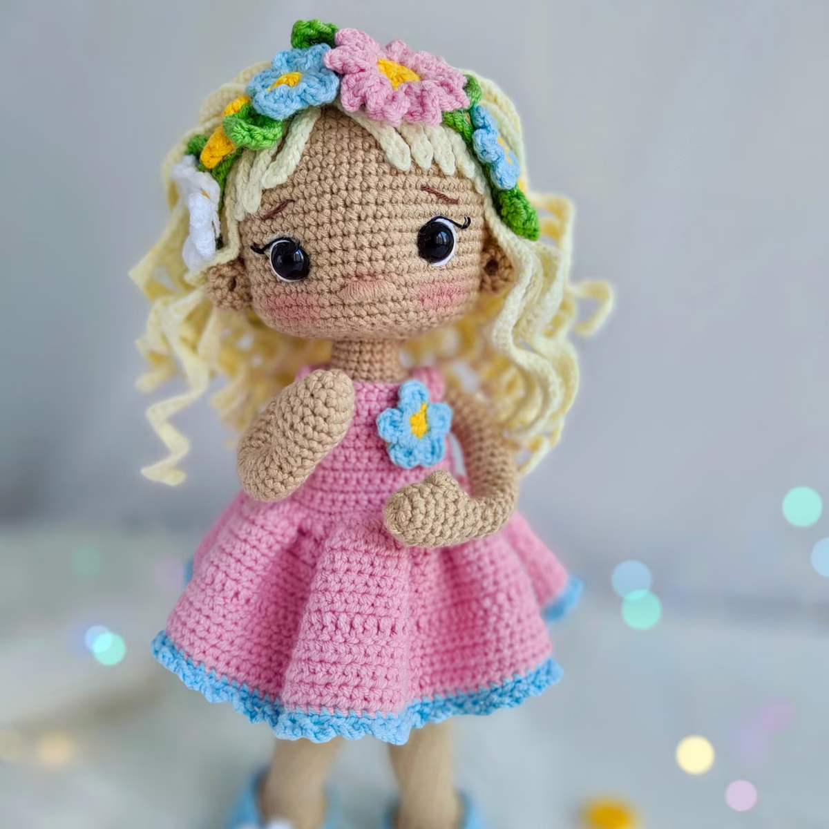 Crochet Spring Doll Pattern