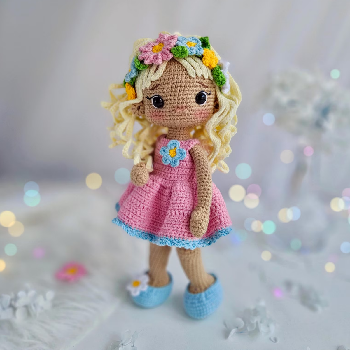Crochet Spring Doll Pattern