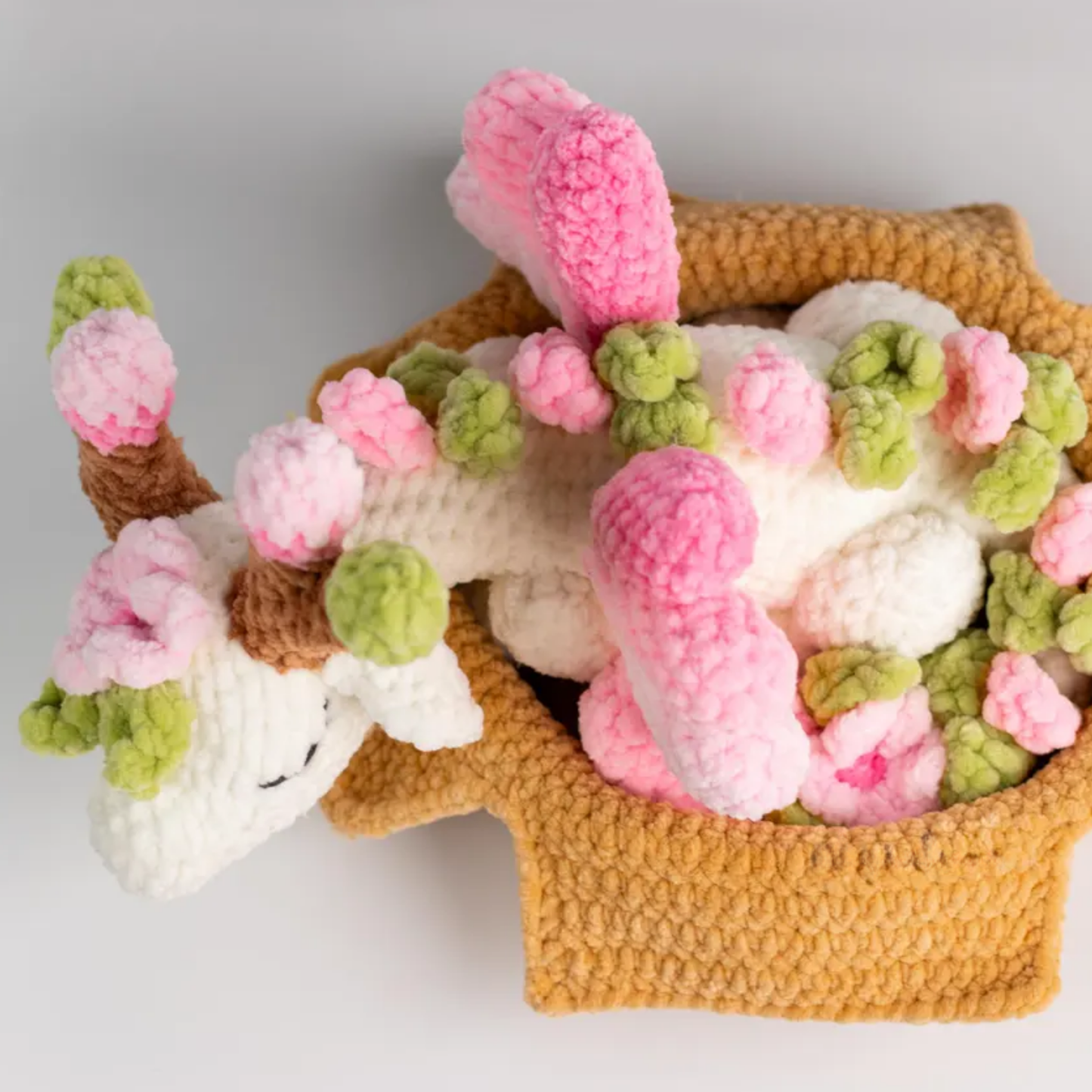 Crochet Spring Dragon in a Box Pattern