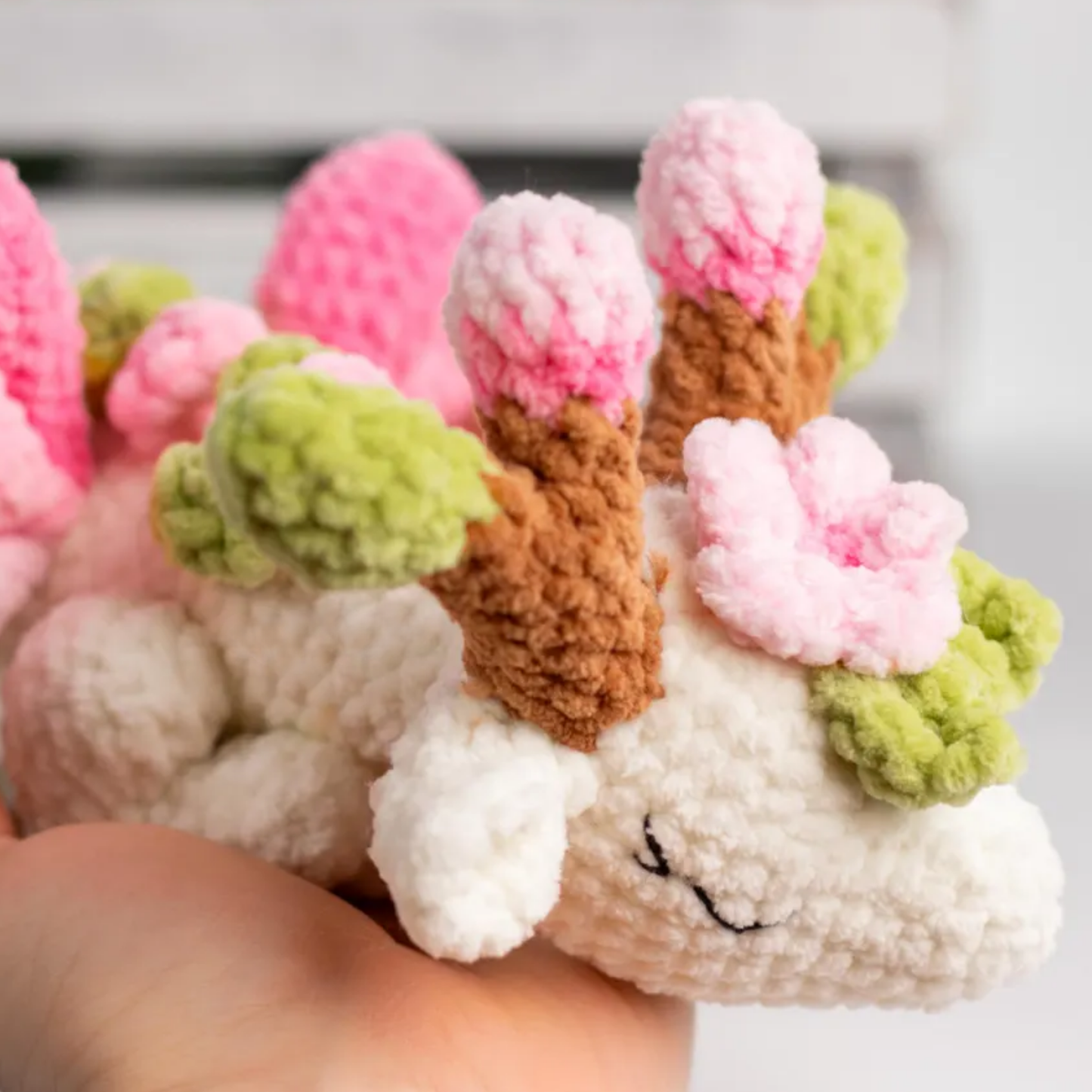Crochet Spring Dragon in a Box Pattern