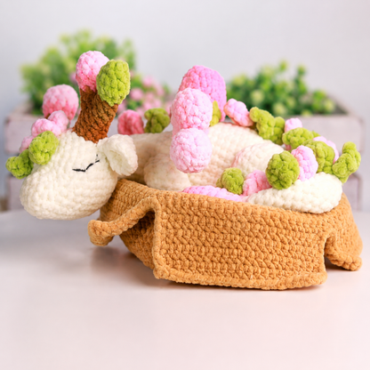 Crochet Spring Dragon in a Box Pattern