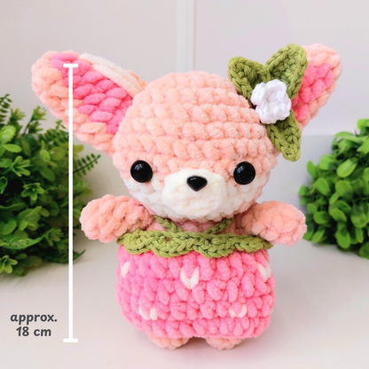 Crochet Fairy Critters Pattern (Bunny and Deer, 2 Characters and 2 Outfits)