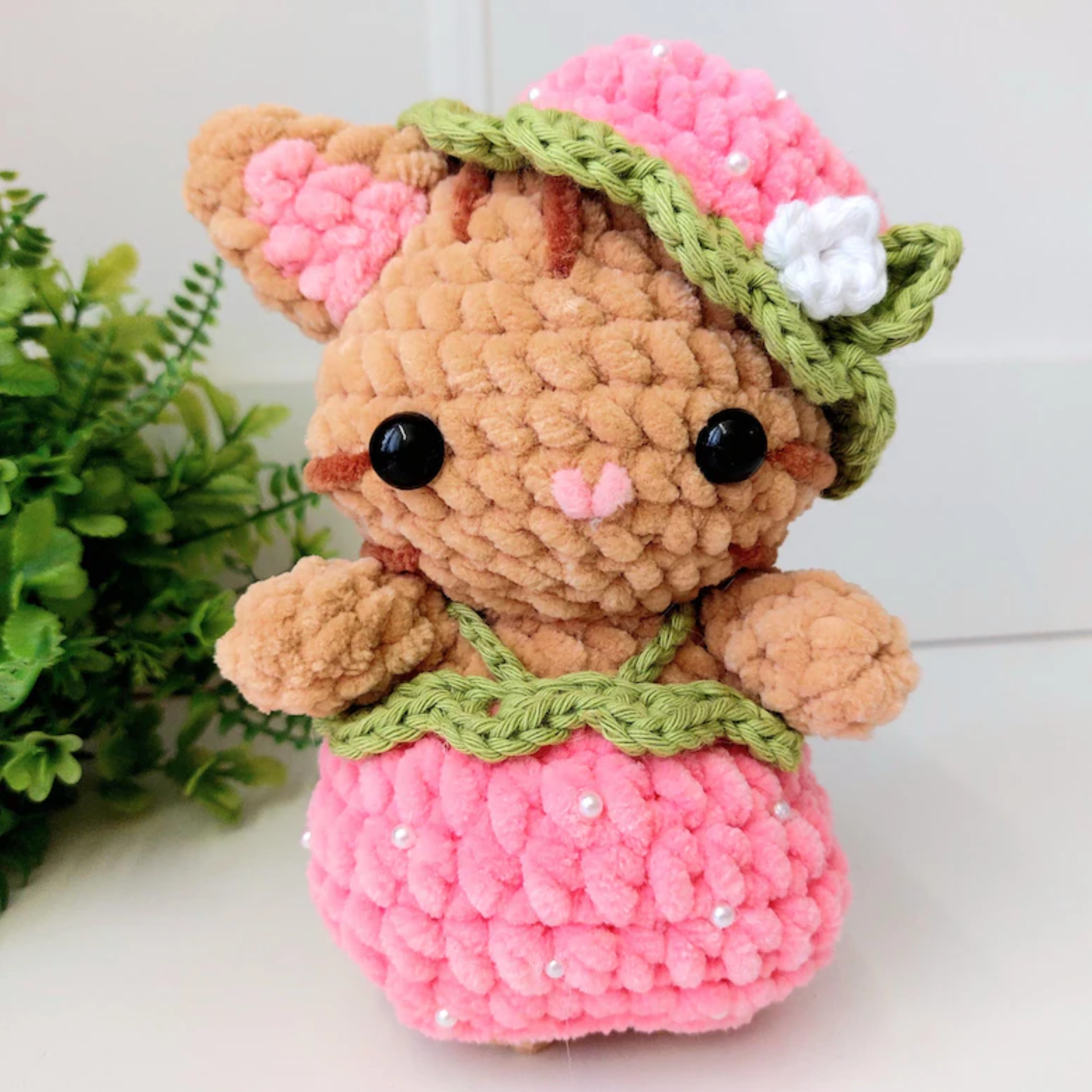 Crochet Fairy Critters Pattern (Bunny and Deer, 2 Characters and 2 Outfits)