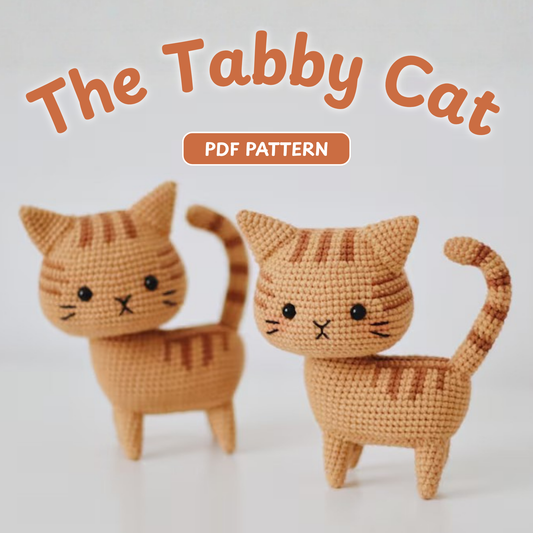 Crochet Tabby Cat Pattern