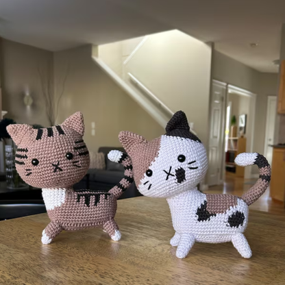 Crochet Tabby Cat Pattern