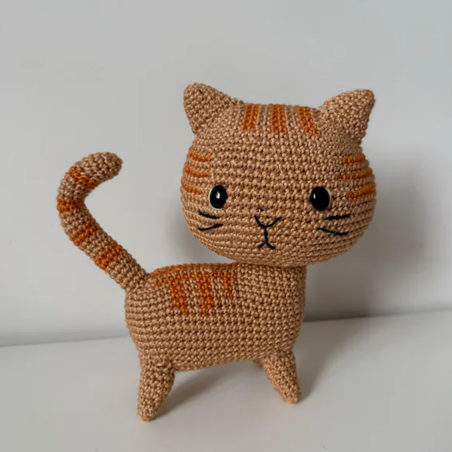 Crochet Tabby Cat Pattern