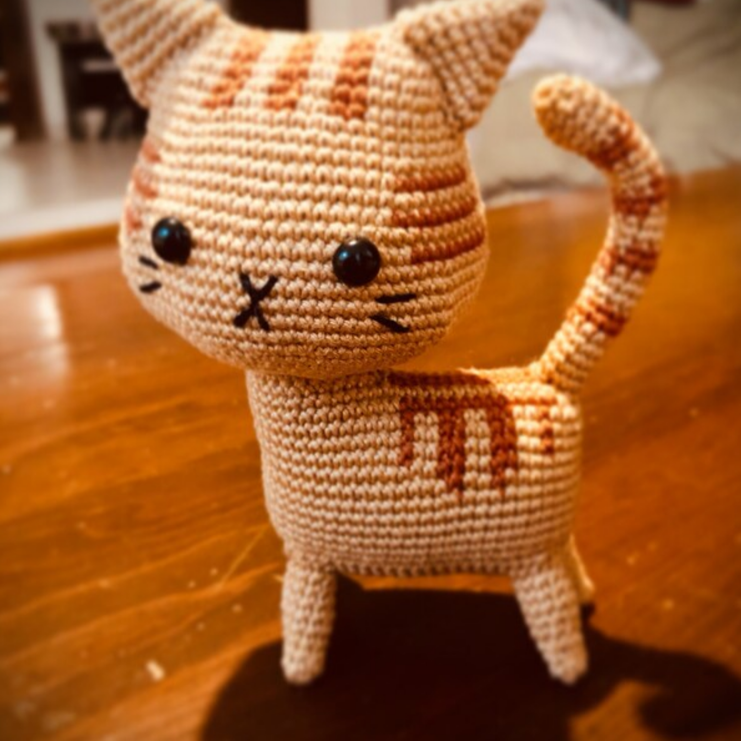 Crochet Tabby Cat Pattern
