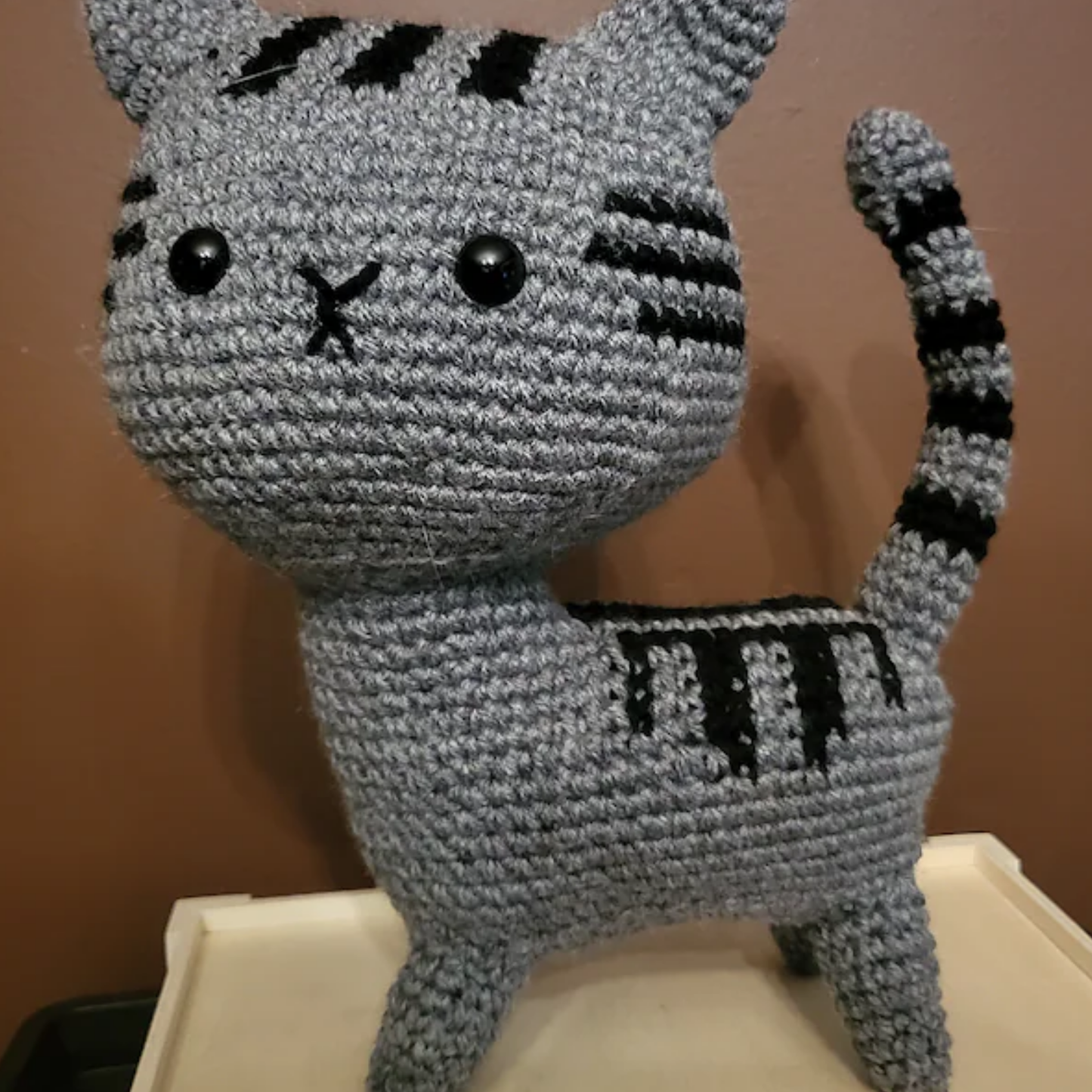 Crochet Tabby Cat Pattern