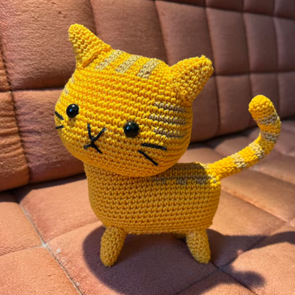 Crochet Tabby Cat Pattern