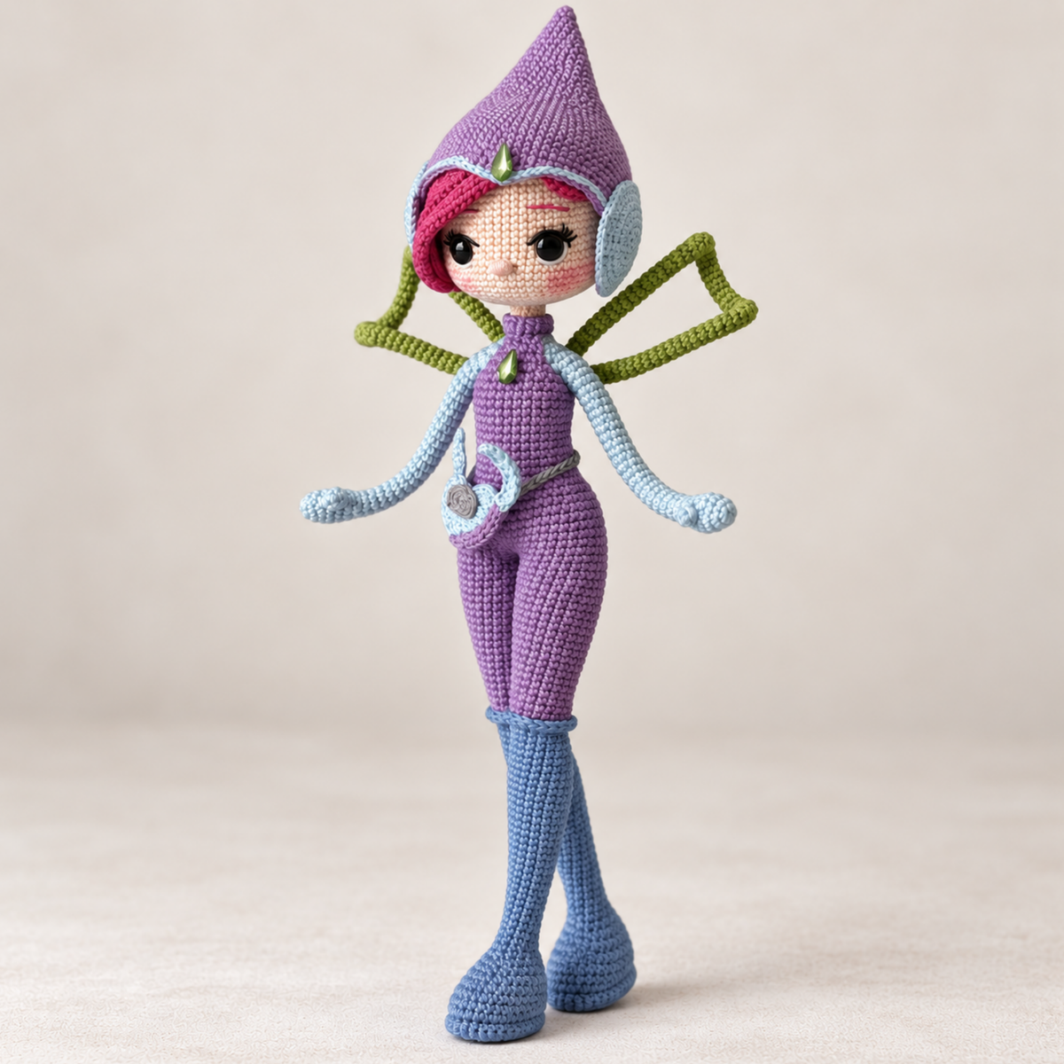 Crochet Tecna Amigurumi Fairy Doll Pattern