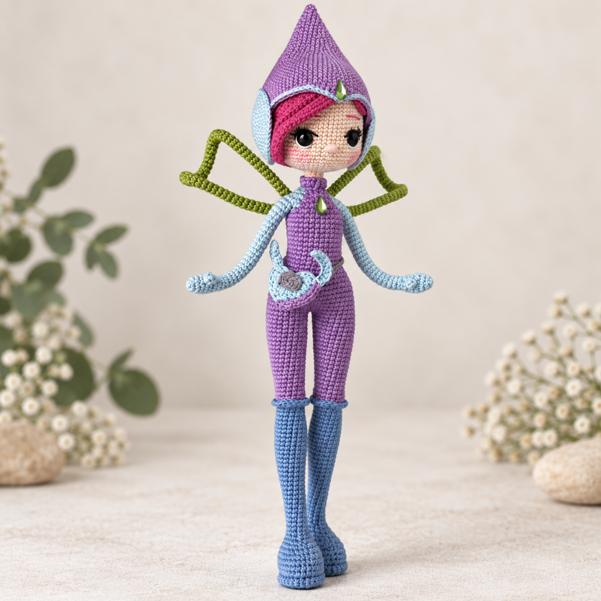 Crochet Tecna Amigurumi Fairy Doll Pattern