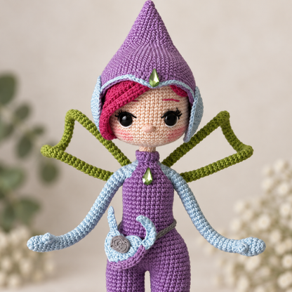 Crochet Tecna Amigurumi Fairy Doll Pattern