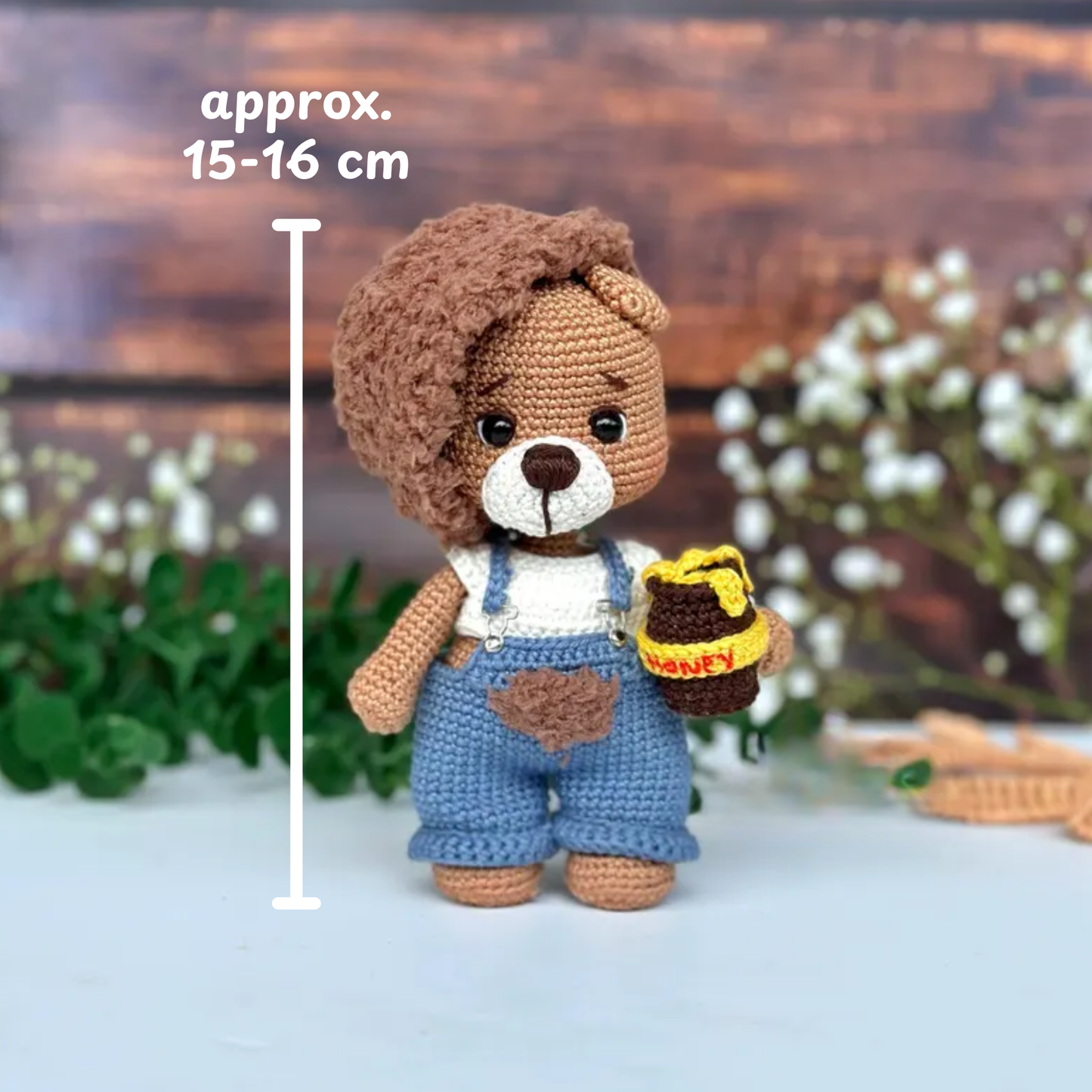 Crochet Teddy Bear Amigurumi Pattern