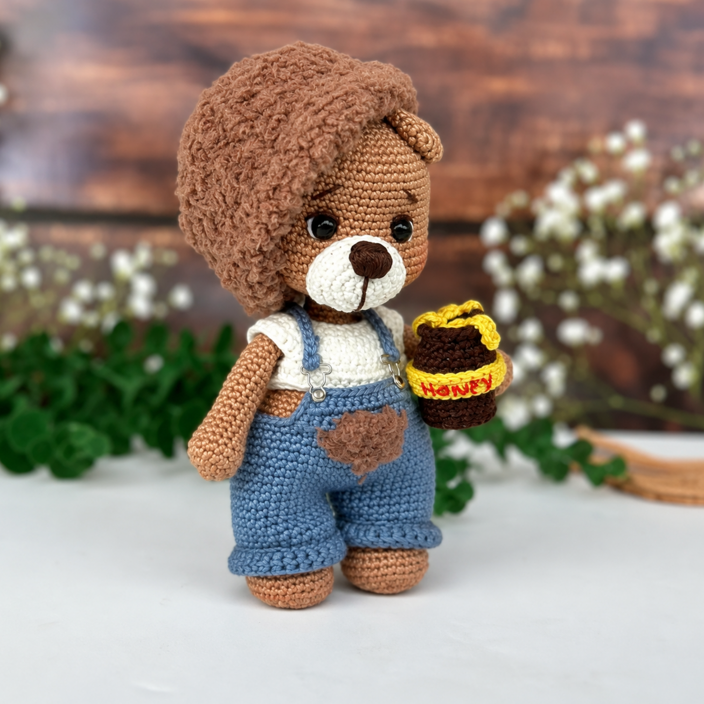 Crochet Teddy Bear Amigurumi Pattern