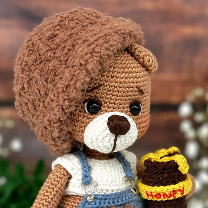 Crochet Teddy Bear Amigurumi Pattern