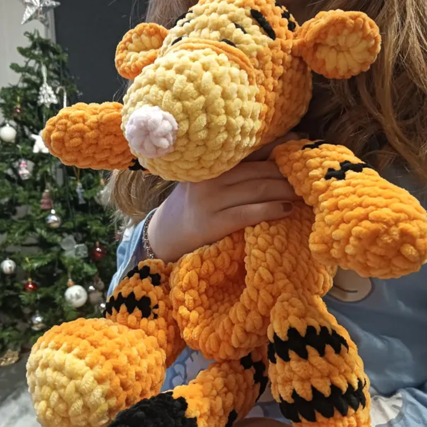Crochet Tigger Snuggler Pattern