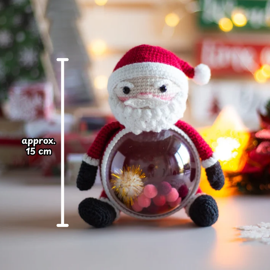 Crochet Christmas Toy Santa Claus and Mrs. Claus Pattern (Set)