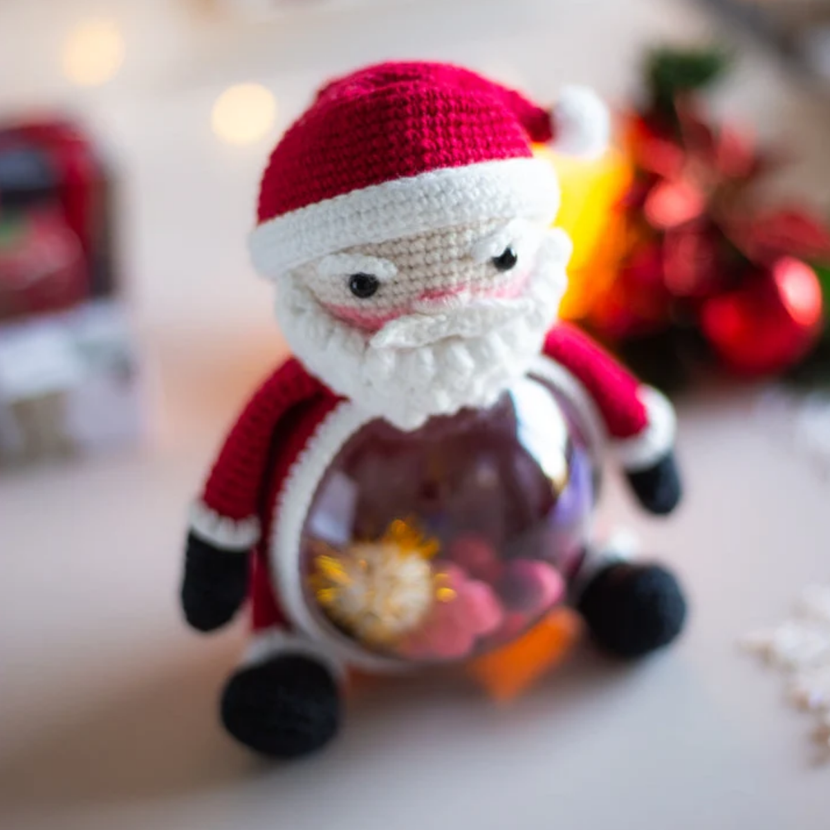 Crochet Christmas Toy Santa Claus and Mrs. Claus Pattern (Set)