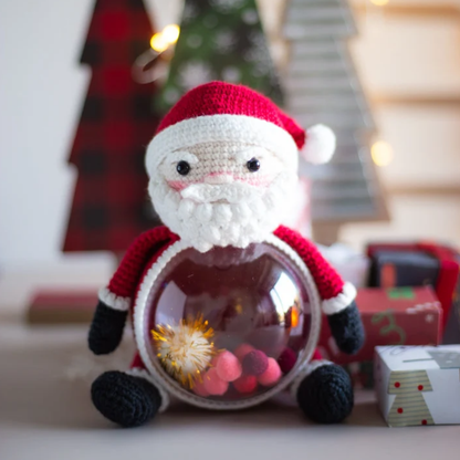 Crochet Christmas Toy Santa Claus and Mrs. Claus Pattern (Set)