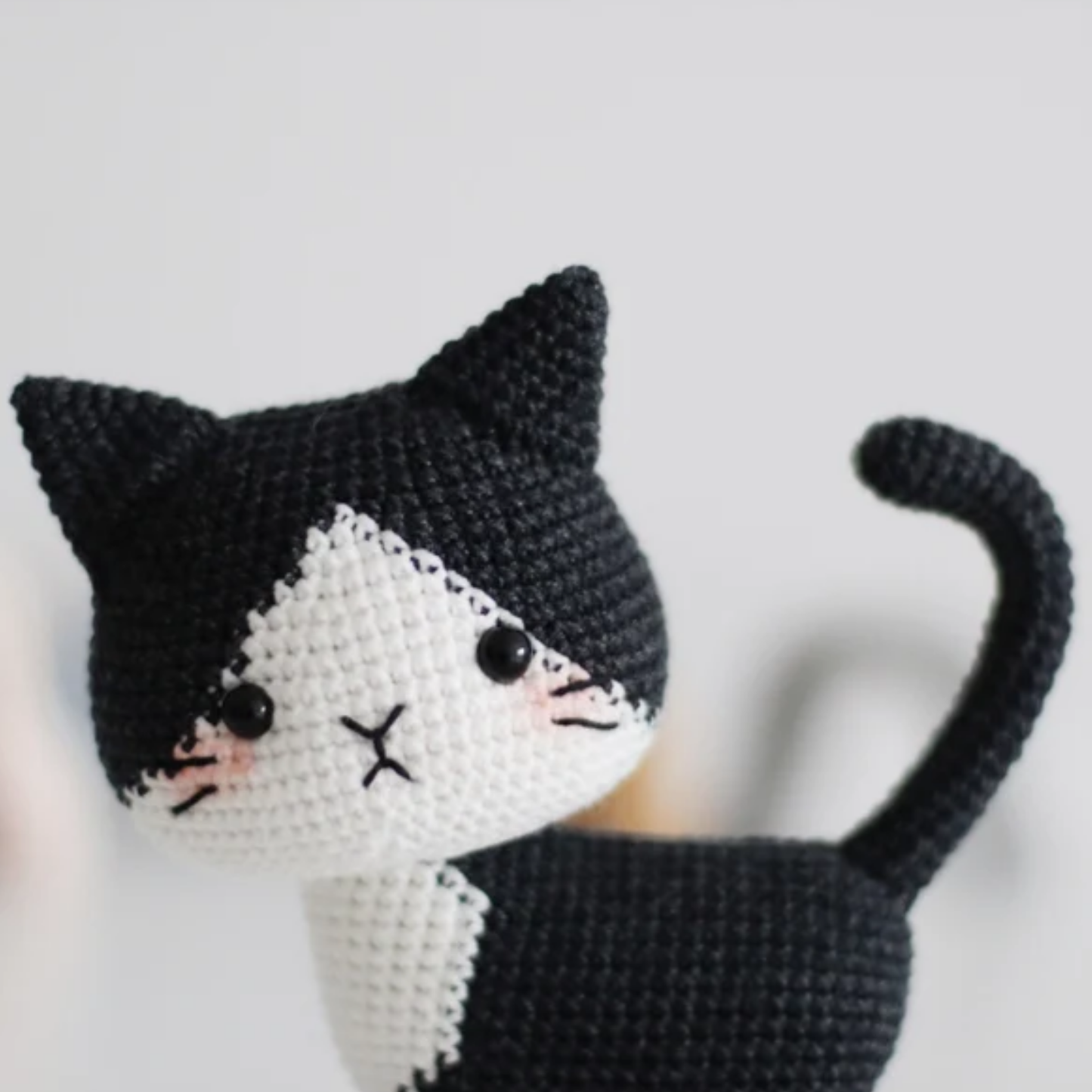 Crochet Tuxedo Cat Pattern