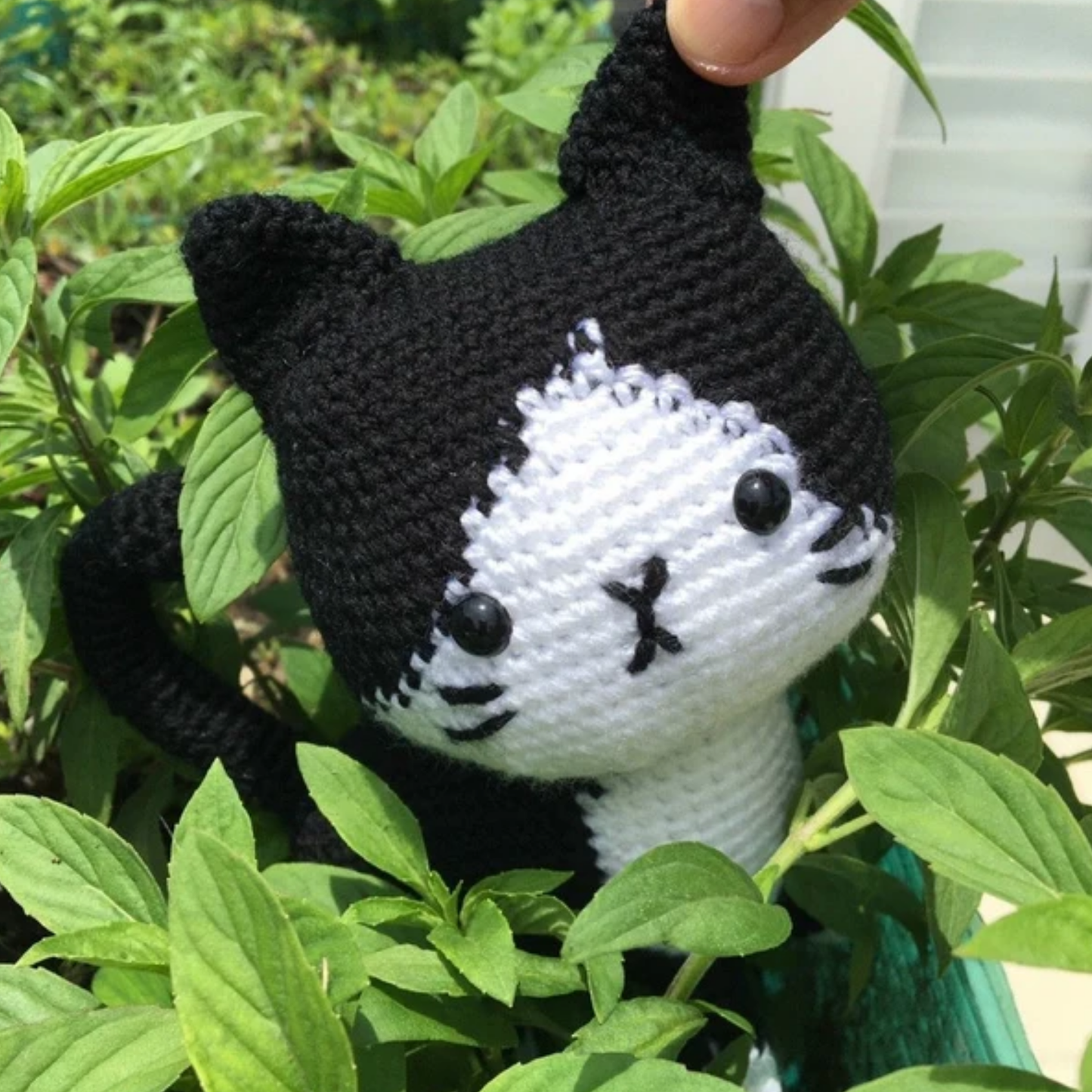 Crochet Tuxedo Cat Pattern