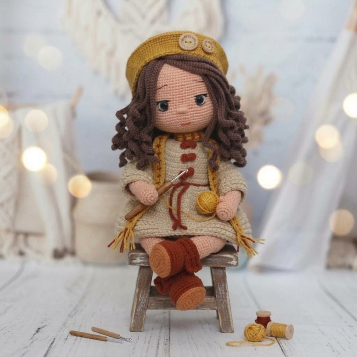 Crochet Valeria Doll Pattern