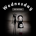 Crochet Wednesday Amigurumi Doll Pattern