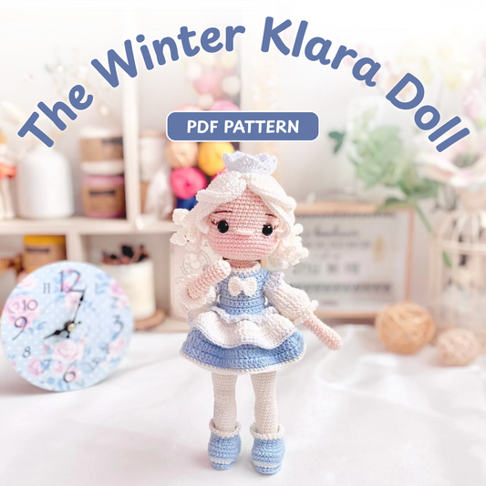 Crochet Winter Klara Amigurumi Doll Pattern